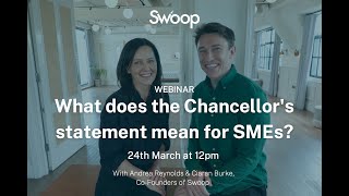 Webinar - What does the Chancellor's statement mean for SMEs?