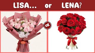 Lisa Or Lena 🎁 Hardest Choices Ever! Choose Your Gift Now! 🍛👟👗 👙 👘  Choose Your Gift #31