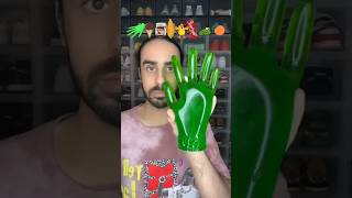 Food ASMR Eating a Hand gummy and other snacks!😳#shorts