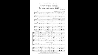 Ave verum corpus - Ian Bevell