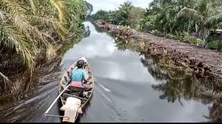 BANJIR MELANDA SEI DAUN WESEL