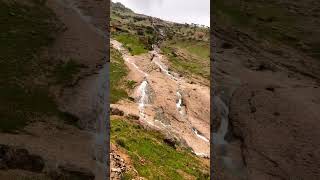 ⛲Dezful, seasonal waterfalls of Muhammad Ali Khan fortress, Credit To: @hadi_kavaz #shorts