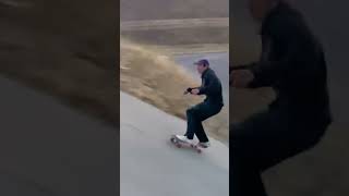 🗑️ SKATING THE DUMP! #shorts #skateboarding