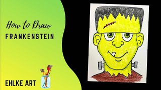 DRAW and COLOR Frankenstein