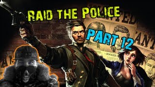 Bioshock Infinite HARD - Raid the Police Station Walkthrough Part 12 With Commentary (HD)