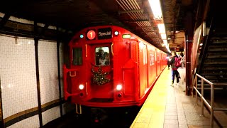 MTA New York City Subway : The Holiday Train Of Many Colors On The 1 Line