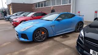 2016 Jaguar F-Type SVR Acceleration