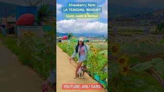 La Trinidad Benguet’s Strawberry Farm Experience - A Quick Guide & Review | Baguio 2023 [Arli Sabs]