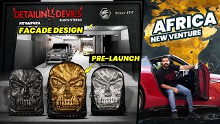 Pitampura Facade Design | Flying to Africa for a New Venture | Skull Bags Pre-Launch