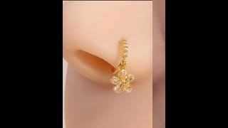 Beautiful Nose Pin Design Ideas ❤️ #nosepindesign #nosepincollection #fashion #shortvideo #shorts