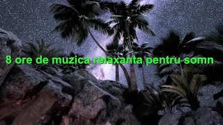 8 ore de muzica relaxanta pentru somn | Muzica relaxanta de pian (Spectacol din galaxie) 🎧🎼🎹