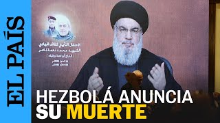 LÍBANO | Hezbolá afirma seguir con la lucha tras confirmar la muerte de Nasrallah por Israel