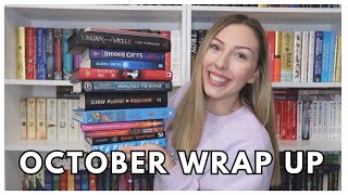 BEST READING MONTH YET // October Wrap Up 2023