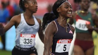 SPORT: Ackera Nugent Breaks Jamaica's 100m Hurdles Record In 12. 28 Seconds | Athletics