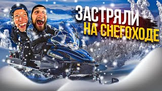 ХАЗЯЕВА ЗАСТРЯЛИ НА СНЕГОХОДЕ В ЛЕСУ 😱 ПРОКАТИЛИ ПОДПИСЧИКОВ НА ВАТРУШКЕ | Парадеевич, Гориллыч