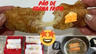 PÃO DE FORMA ENROLADO FRITO | FAÇA ESTE LANCHE SALGADO  | FÁCIL E RÁPIDO