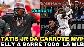 FERNANDO TATIS JR GARROTE A ACUÑA JR, ELLY DE LA CRUZ BARRE CON TODA LA MLB MVP 2024