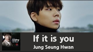 Jung Seung Hwan(정승환) - If It Is You(너였다면) (MV Lyrics Eng/가사/Karaoke)