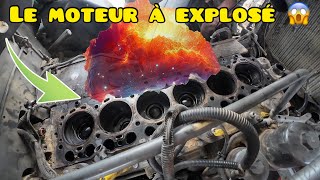 Mécanique XXL, le moteur du tracteur à explosé!😱ÉNORME chantier!