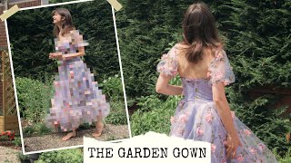 Sewing A Dreamy Garden Gown 🌷 Finishing Touches & Reveal