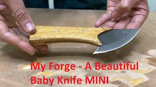 My Forge - Pi A Beautiful Baby Knife MINI