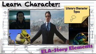 Learn Literary Character Types Using TV and Movie Clips