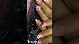 Nail extensions@rinku.gulia #rohtak #parulgarg #nailart #nailextension #youtubeshorts #shortvideo