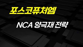 포스코퓨처엠 양극재 LFP 보다 NCA 를 중시한다!