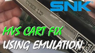 SNK Neo Geo MVS Cart Sound Repair (Emulation to the rescue!)