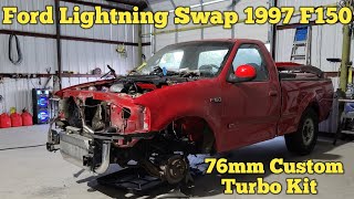 Turbo f150 5.4l 2v is completed and Alive