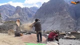 Winnowing Grain || Himalayan Lifestyle || Livelihood