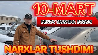 DENOV MOSHINA BOZORIDA MOSHINA NARXLARI TUSHDIMI 10.03.2024y