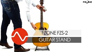 Fzone FZS-2 Foldable Universal & Lightweight Guitar Stand