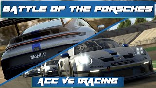 ACC vs IRACING - Porsche GT3 Cup Car 992