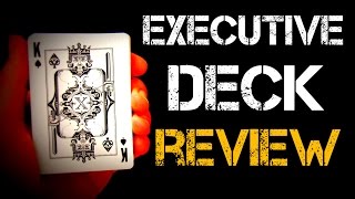 Executive deck | Playing cards review!