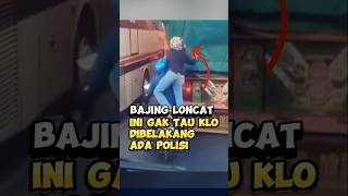 Bajing Loncat Apes Ditangkap Police 🗿#shorts