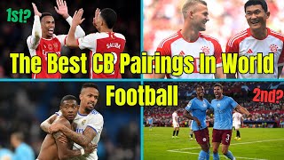 (ASMR) Who Is The Best Centre Back Duo In The World? Top 10 Centre Back Pairings Ranked