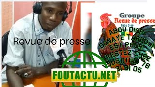 Revue de presse : 03/04/2020 Abou diop