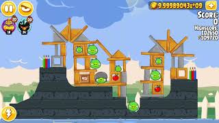 Angry Birds Seasons Back To School (Mighty Eagle Any %)