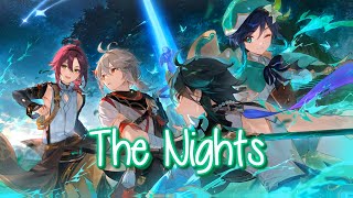 ♪Nightcore♪ → The Nights (Lyrics)