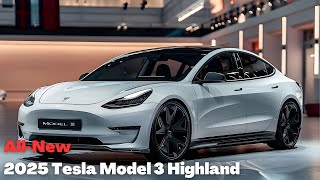 Обзор абсолютно новой Tesla Model 3 Highland 2025 года