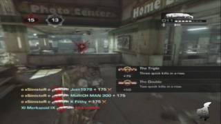 Gears Of War 3: Killed whole team in 15 seconds!