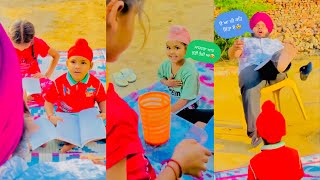 ਮਾਸਟਰਾ ਆਹ ਕੁੜੀ ਤੇਰੀ ਆ🤣 Noor new little star Most funny video😂| Sandeep Toor | Tiktok Star