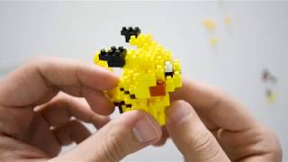 Building  Lego Pikachu!  Nanoblock