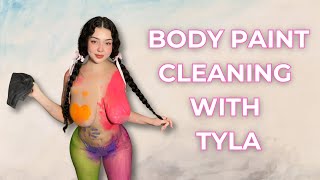 [4k] Clean with Tyla | How to Clean Mirrors & Tables Easily