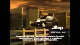 2002 Jeep Grand Cherokee "There's only one" Commercial