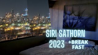 Bangkok AMAZING VIEW! Siri Sathorn  Hotel review  WITH BREAKFAST