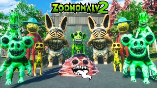 Zoonomaly 2 - ZOOKEEPERS - ALL MONSTERS - ALL JUMPSCARES vs MOBILE vs MINECRAFT and ROBLOX!