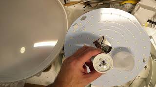 Fixing LED lamp and replacing LEDs