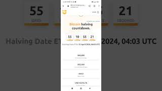 Bitcoin Halving Event in April 2024 #crypto #cryptocurrency #btc #bitcoin #bitcoinhalving #trading